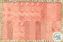 Luxury Rose Gold Glitter Seamless Digital Papers,Borders Set Product Image 3