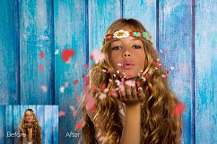 28 Blowing kisses Photoshop Overlays Product Image 6