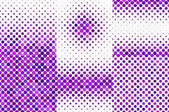 24 Purple Dot Patterns AI, EPS, JPG 5000x5000 Product Image 6