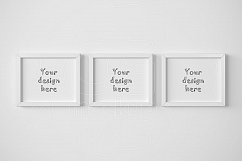 Set of 3 landscape frame mockup 8x10 Product Image 1