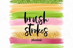 Tropical Brush Strokes Product Image 1