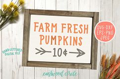 Fall SVG Bundle - Hand Lettered SVG Files for Signs Product Image 6