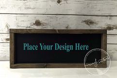 Farmhouse style wood sign mockups in PSD | JPG | PNG Product Image 7