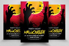 10 Halloween Party Flyers Bundle Product Image 6