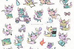 Dragons Clipart Product Image 2