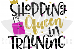 Mommy &amp; Me - Shopping Queen SVG Product Image 2