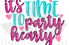 It's Time to Party Hearty SVG Product Image 2