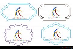 Label clipart bundle / digital label clipart bundle / frames bundle / high quality frames / digital frames clip art / label clipart Product Image 6