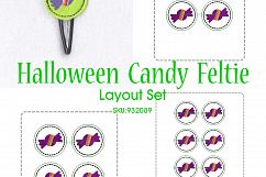 Halloween ITH Green Set of 4 Embroidery Designs Product Image 22
