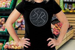 Women&#039;s Black Tshirt Mockup Bundle Product Image 3