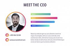 Business Report Colorite PowerPoint Template Product Image 9