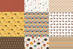 Autumn Digital Paper, Autumn, Thanksgiving, Halloween Product Image 3