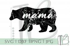 Grunge Mama Bear SVG Product Image 2