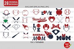 Baseball svg Baseball Monogram Frames Svg Softball SVG Baseball Frames Svg, Files for Silhouette Cameo or Cricut, Commercial &amp; Personal Use. Product Image 1