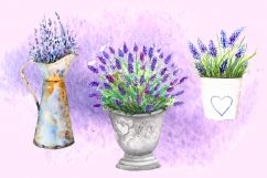 Watercolor Provence Clip Art Set Product Image 2