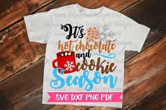 It&#039;s Hot Chocolate and Cookie Season SVG Product Image 2