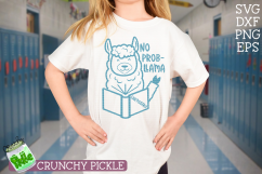School Llama No Problem SVG Product Image 4