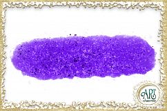 Brush Strokes in Violet Glitter - Digital Clipart 24 of beautiful PNG files Product Image 7