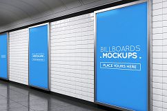 Subway Billboards Mockups Vol.4 Product Image 5