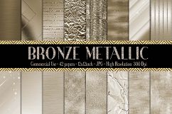 42 Bronze Metallic Texture Digital Papers Product Image 2