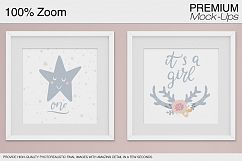 Kids Room &amp; Frame Mockup Product Image 15
