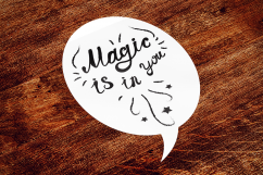 Inspiring Lettering Text Product Image 2