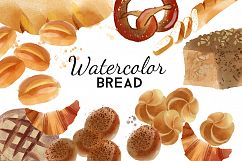 Watercolor bread  Product Image 1