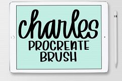 Procreate Hand Lettering Brush Product Image 1