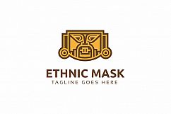 Ethnic Mask Logo Product Image 1