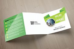 Business Solutions Consultant Square Trifold Brochure Product Image 3