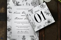 Botanical Wedding Invitation Suite Product Image 4