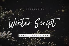 Winter Script Product Image 1