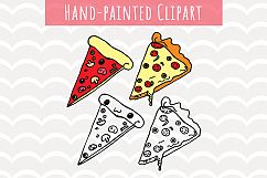 Pizza Clip Art, Fast Food Svg, Food files Product Image 1