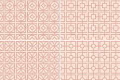 Pastel Pink Retro Breeze Block Patterns Product Image 2