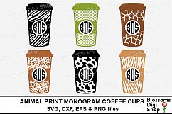 Animal Print Coffee Cups Product Image 1