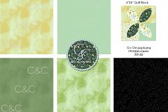 Quilt Patterns Digital Paper Pack Q-2P Product Image 3