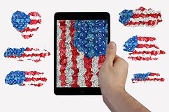 American flag. USA. Product Image 3