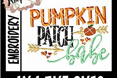 Pumpkin Patch Babe - Halloween Embroi Product Image 2