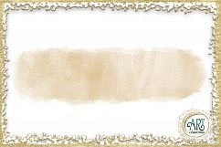 Champagne Beige Ivory Glitter Brush Strokes 24 PNG Aqua clipart Splashes  Product Image 6