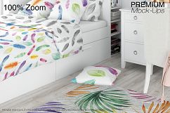 Kids Room - Bed Set, Tapestry, Rug &amp; Pillows Set Product Image 4