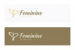 Feminine - Women Figure Stock Logo Design Product Image 2