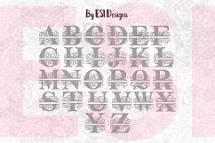 ES Swirl, Split Monogram Alphabet - A-Z Product Image 2