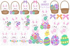 Easter clipart, Easter bunny graphics &amp; illustrations Product Image 2