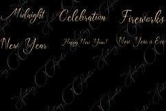 New Years Word Art Clipart Product Image 4