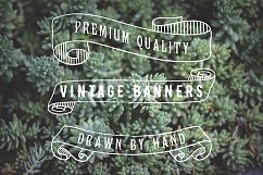 Photoshop Overlays, Vintage Banners Product Image 4