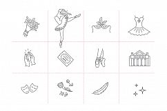 Ballet icon collection Product Image 3