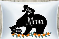 Mama bear svg files for cricut, mama bear svg files, mama bear shirt, bear svg cut file, family bear svg, family bear shirts, family bear Product Image 1