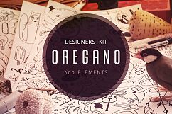 Oregano - Vector Elements Kit Product Image 1