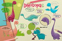 Huge Dinotopia Bundle. Lovely Dino. Dinosaurs Collection. Product Image 1