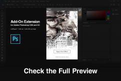 Editorial Mixed Media FX - Photoshop Add-On Extension Product Image 2